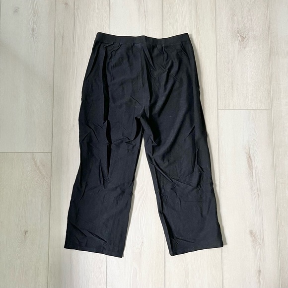 Eileen Fisher Pull On Lightweight Cropped Trouser Pants Size PP - Picture 3 of 3